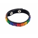 Rainbow Stud Bracelet 1 row